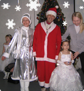 Snow Princess and Santa Claus (Christmas)